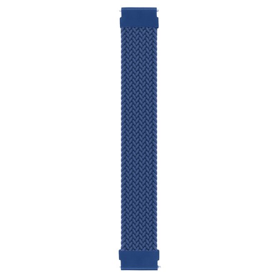 Microsonic Amazfit GTS 4 Mini Kordon, (Medium Size, 155mm) Braided Solo Loop Band Lacivert