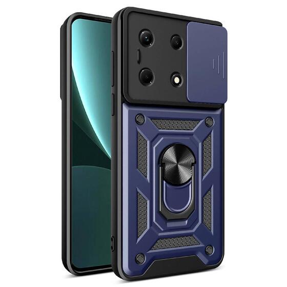 Microsonic Infinix Note 30 VIP Kılıf Impact Resistant Lacivert