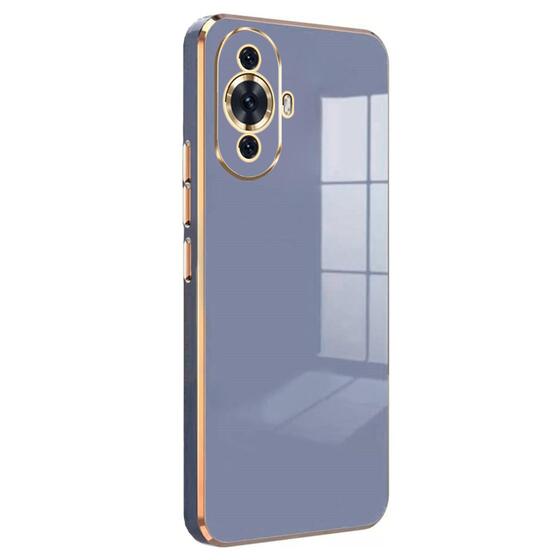 Microsonic Huawei Nova 11 Pro Kılıf Olive Plated Lavanta Grisi