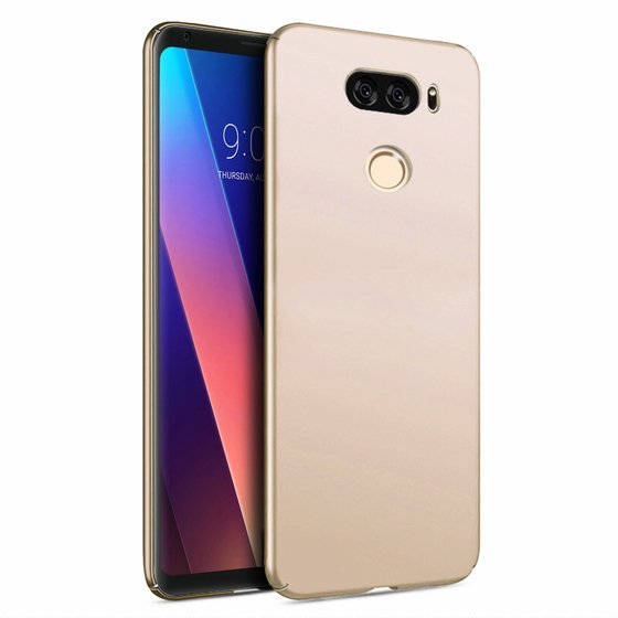 Microsonic LG V30 Kılıf Premium Slim Gold