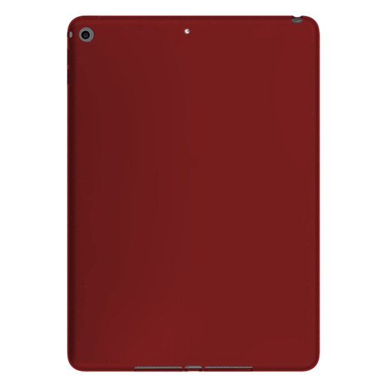 Microsonic Matte Silicone Apple iPad 9.7 2018 (A1893-A1954) Kılıf Kırmızı