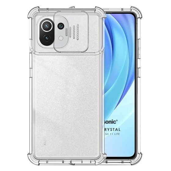 Microsonic Xiaomi Mi 11 Lite Kılıf Chill Crystal Şeffaf