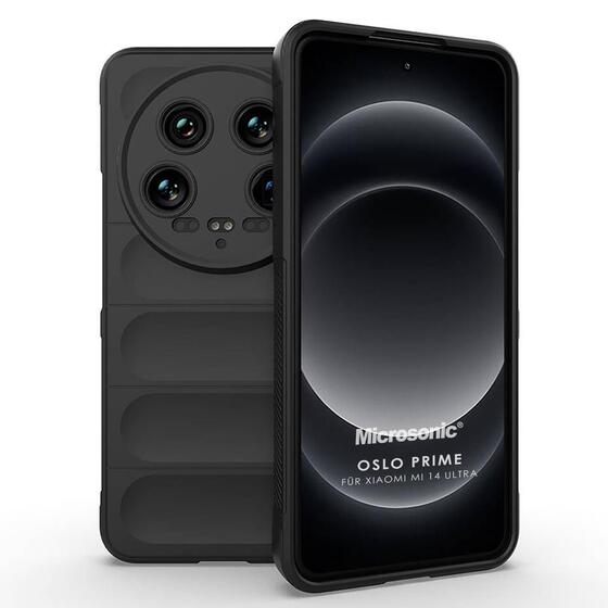 Microsonic Xiaomi Mi 14 Ultra Kılıf Oslo Prime Siyah