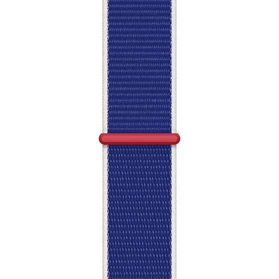 Microsonic Apple Watch Series 6 44mm Hasırlı Kordon Woven İtalya International Collection Spor Loop