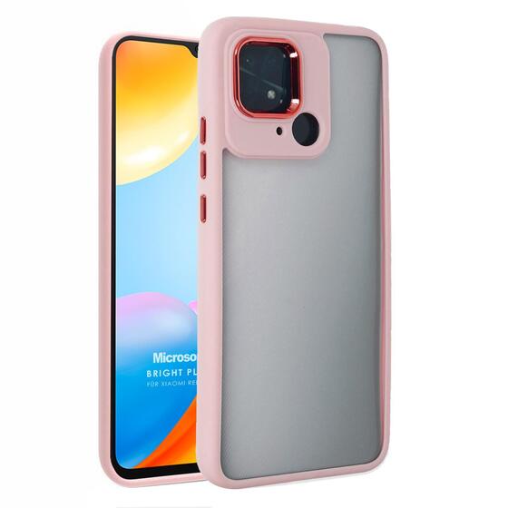 Microsonic Xiaomi Poco C40 Kılıf Bright Planet Rose Gold