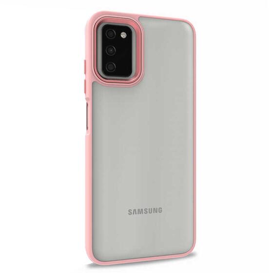 Microsonic Samsung Galaxy A03S Kılıf Bright Planet Rose Gold