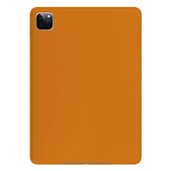 Microsonic Apple iPad Pro 11'' 2020 2.Nesil Kılıf, (A2228-A2068-A2230) Matte Silicone Turuncu