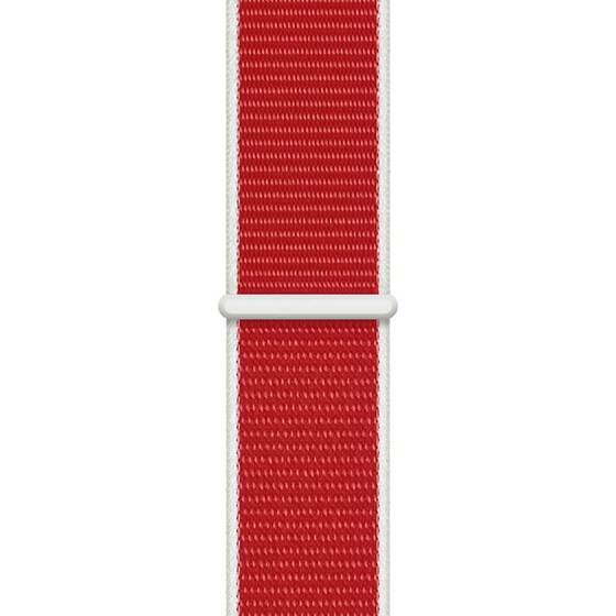 Microsonic Apple Watch Series 6 44mm Hasırlı Kordon Woven Danimarka International Collection Spor Loop