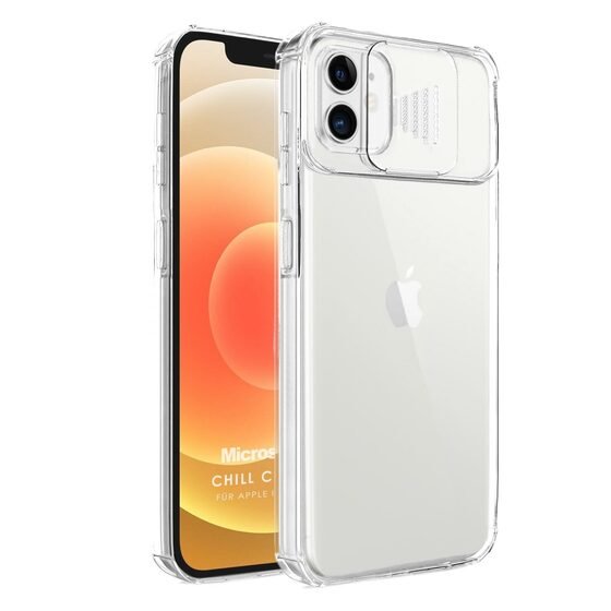 Microsonic Apple iPhone 12 Mini Kılıf Chill Crystal Şeffaf