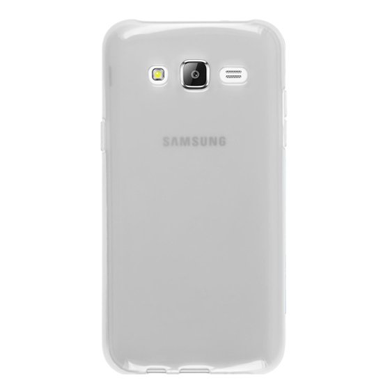 Microsonic Samsung Galaxy J7 Core Kılıf Transparent Soft Beyaz