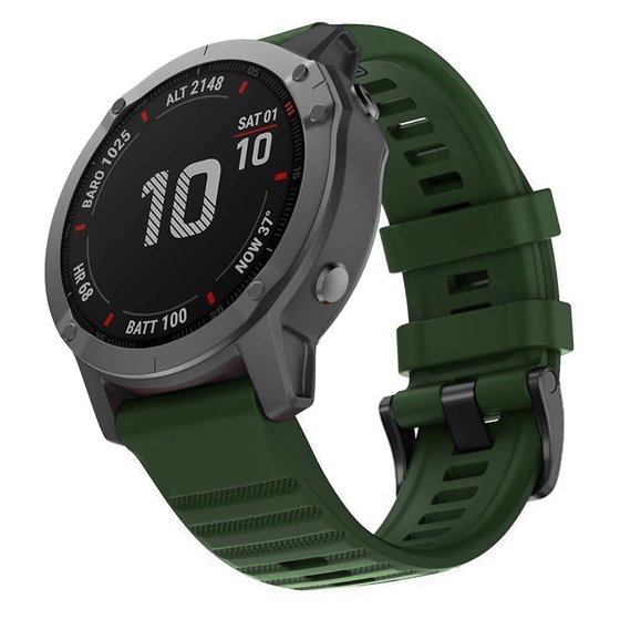 Microsonic Garmin Instinct 2 Kordon Quick Fit Strap Band Koyu Yeşil