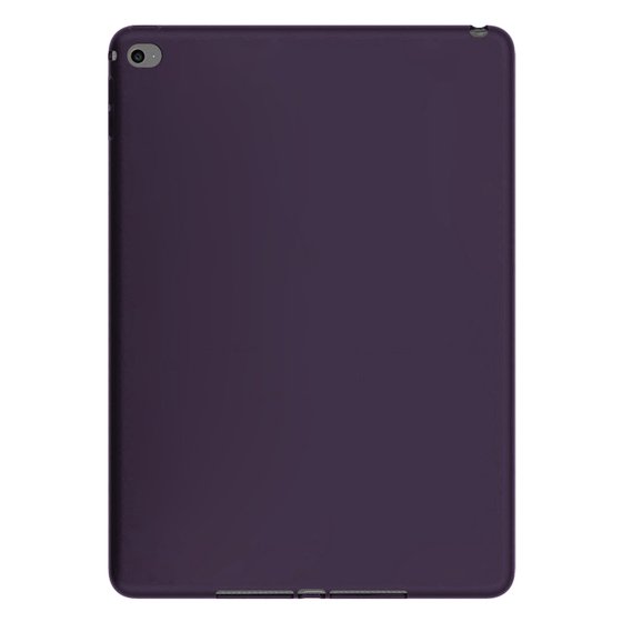 Microsonic Matte Silicone Apple iPad Air 2 (A1566-A1567) Kılıf Mor