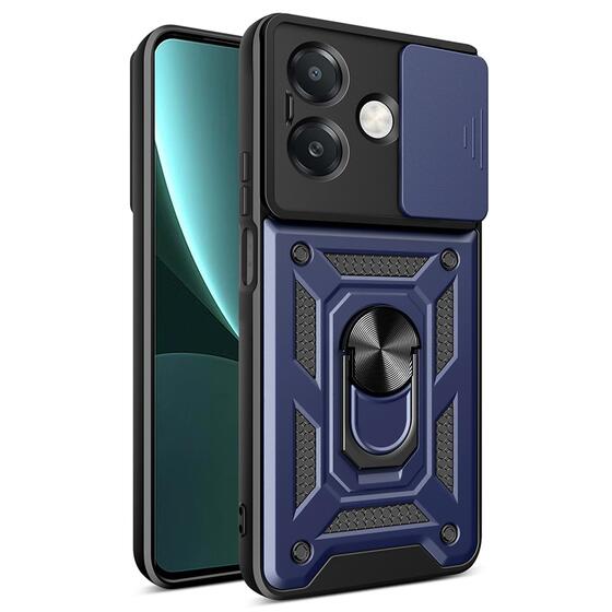 Microsonic Oppo A3 Kılıf Impact Resistant Lacivert