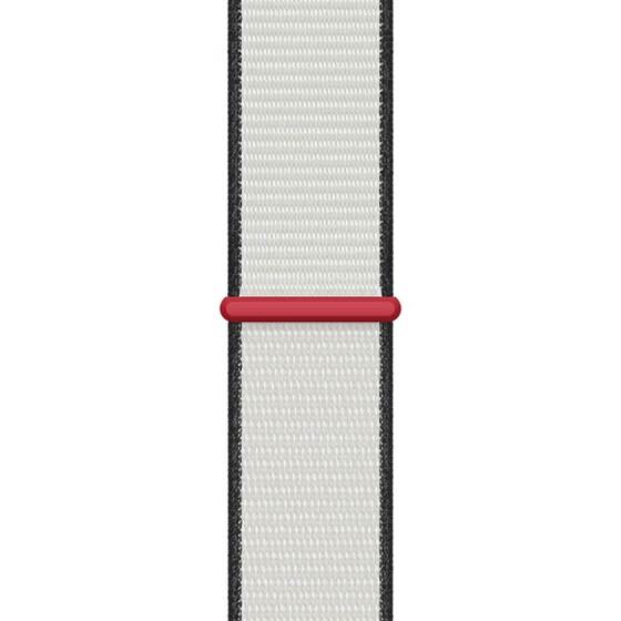 Microsonic Apple Watch Series 6 40mm Hasırlı Kordon Woven Güney Kore International Collection Spor Loop