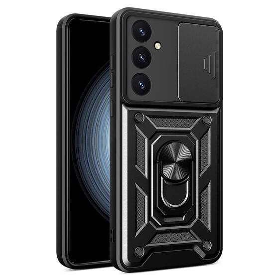 Microsonic Samsung Galaxy A56 Kılıf Impact Resistant Siyah