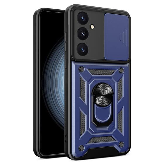 Microsonic Samsung Galaxy A56 Kılıf Impact Resistant Lacivert