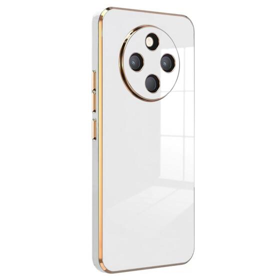Microsonic Xiaomi Redmi 14C Kılıf Olive Plated Beyaz