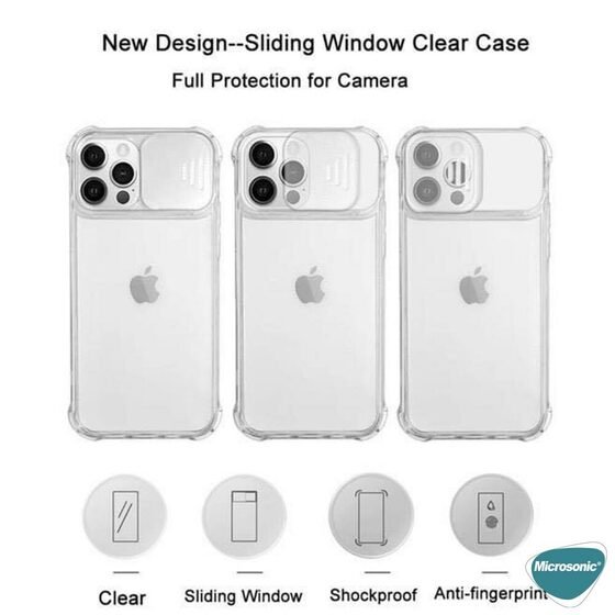 Microsonic Apple iPhone XS Kılıf Chill Crystal Şeffaf