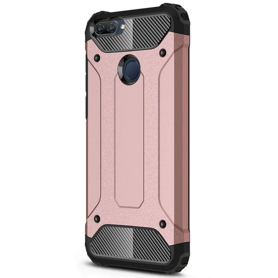 Microsonic Oppo F9 / F9 Pro Kılıf Rugged Armor Rose Gold