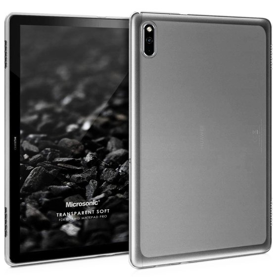 Microsonic Huawei MatePad Pro 10.8'' Kılıf Transparent Soft Beyaz