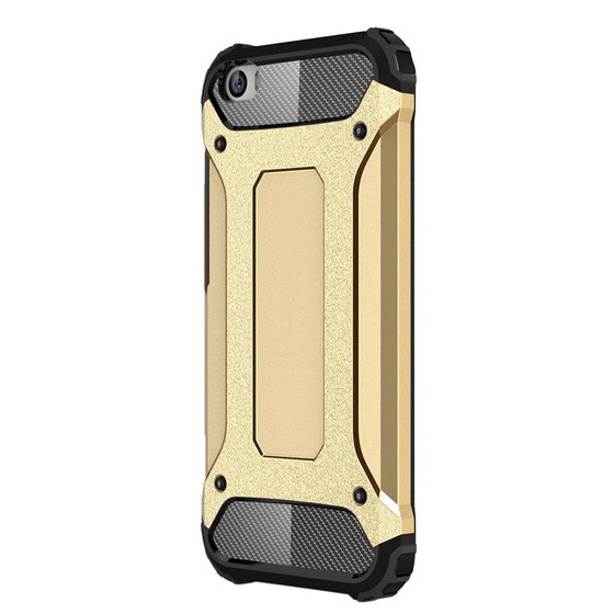 Microsonic Xiaomi Mi5 Prime Kılıf Rugged Armor Gold