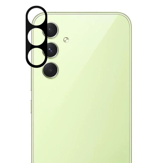 Microsonic Samsung Galaxy A56 Kamera Lens Koruma Camı V2 Siyah