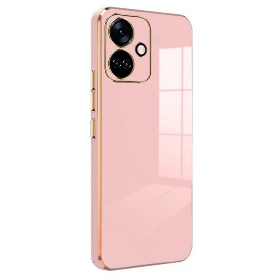 Microsonic TECNO Camon 19 Pro Kılıf Olive Plated Pembe