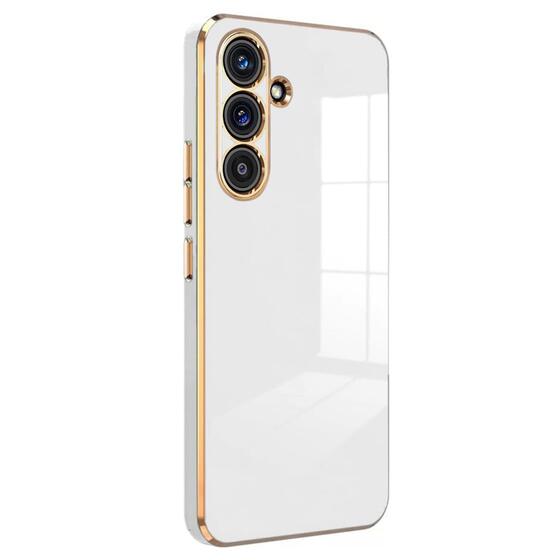 Microsonic Samsung Galaxy A26 Kılıf Olive Plated Beyaz