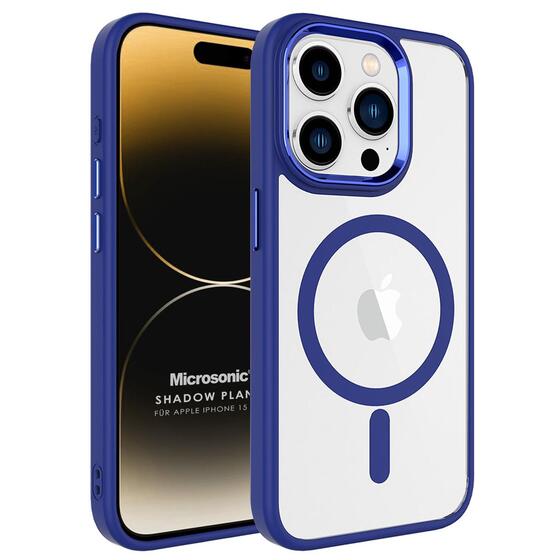 Microsonic Apple iPhone 15 Pro Max Kılıf Shadow Planet Lacivert