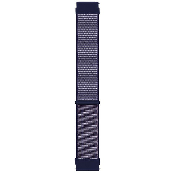 Microsonic Amazfit GTR 2e 47mm Hasırlı Kordon Woven Sport Loop Mor