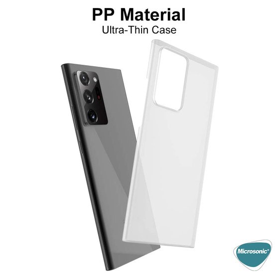 Microsonic Samsung Galaxy Note 10 Kılıf Peipe Matte Silicone Siyah