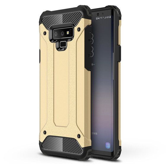 Microsonic Samsung Galaxy Note 9 Kılıf Rugged Armor Gold