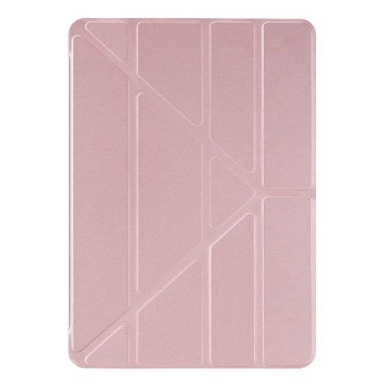 Microsonic Apple iPad Mini 6 2021 (A2567-A2568-A2569) Kılıf Origami Pencil Rose Gold