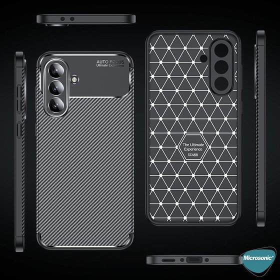 Microsonic Samsung Galaxy A26 Kılıf Legion Series Siyah
