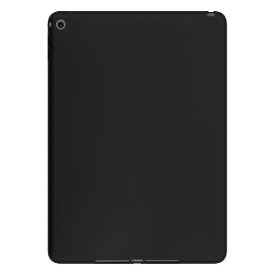 Microsonic Matte Silicone Apple iPad Mini & iPad Mini 2 & iPad Mini 3 Kılıf Siyah