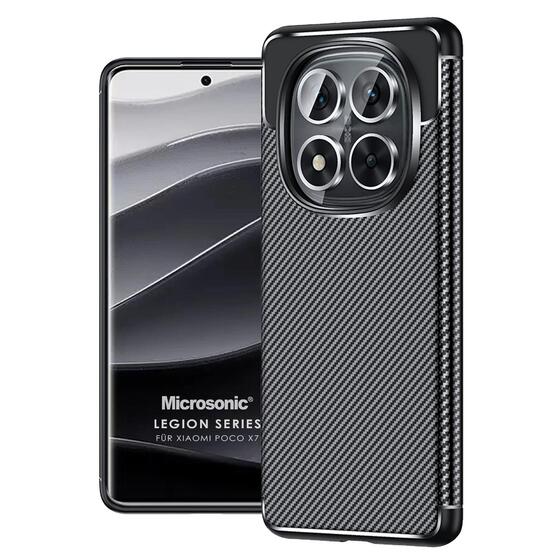 Microsonic Xiaomi Poco X7 Kılıf Legion Series Siyah