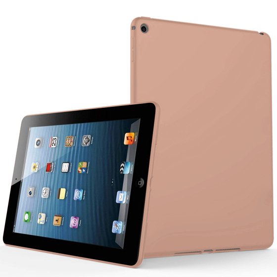 Microsonic Matte Silicone Apple iPad Mini & iPad Mini 2 & iPad Mini 3 Kılıf Rose Gold