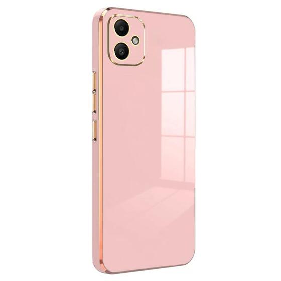 Microsonic Samsung Galaxy A05 Kılıf Olive Plated Pembe