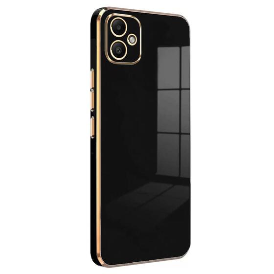 Microsonic Samsung Galaxy A06 Kılıf Olive Plated Siyah