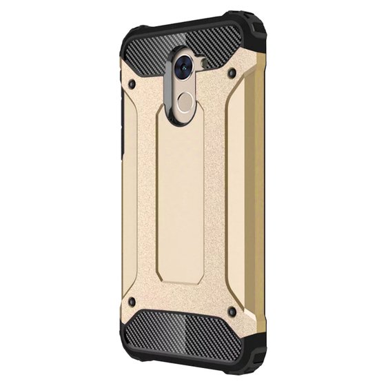 Microsonic Huawei Y7 Prime Kılıf Rugged Armor Gold