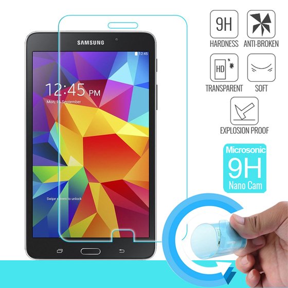 Microsonic Samsung Galaxy Tab4 7.0'' T230 Nano Cam Ekran koruyucu Kırılmaz film