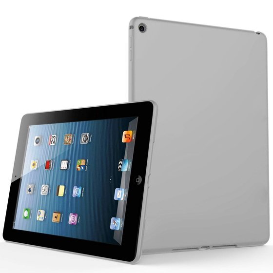 Microsonic Matte Silicone Apple iPad Mini & iPad Mini 2 & iPad Mini 3 Kılıf Gri