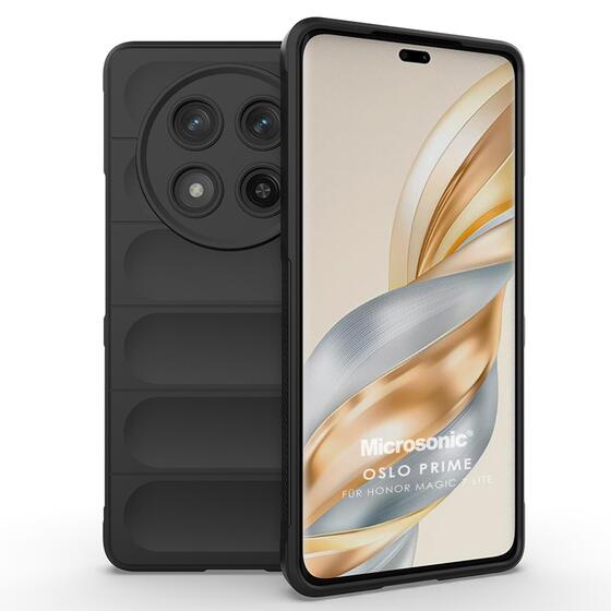 Microsonic Honor Magic 7 Lite Kılıf Oslo Prime Siyah