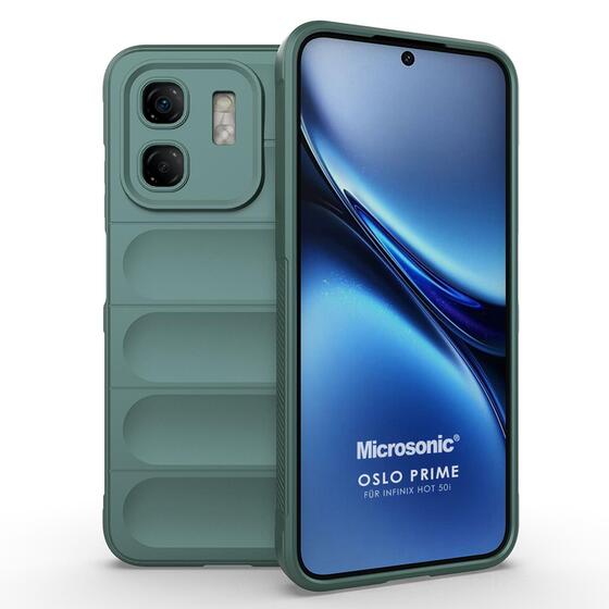 Microsonic Infinix Smart 9 Kılıf Oslo Prime Yeşil