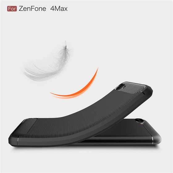 Microsonic Asus Zenfone 4 Max (5.5'') ZC554KL Kılıf Room Silikon Siyah