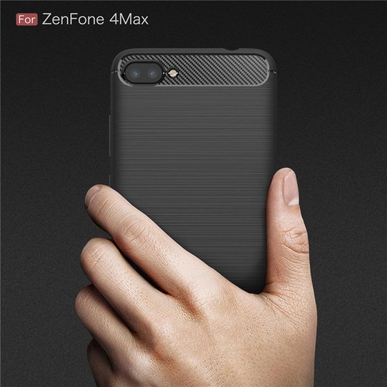 Microsonic Asus Zenfone 4 Max (5.5'') ZC554KL Kılıf Room Silikon Siyah