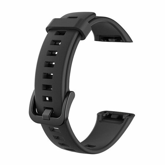 Microsonic Huawei Band 6 Kordon, Silicone Sport Band Siyah