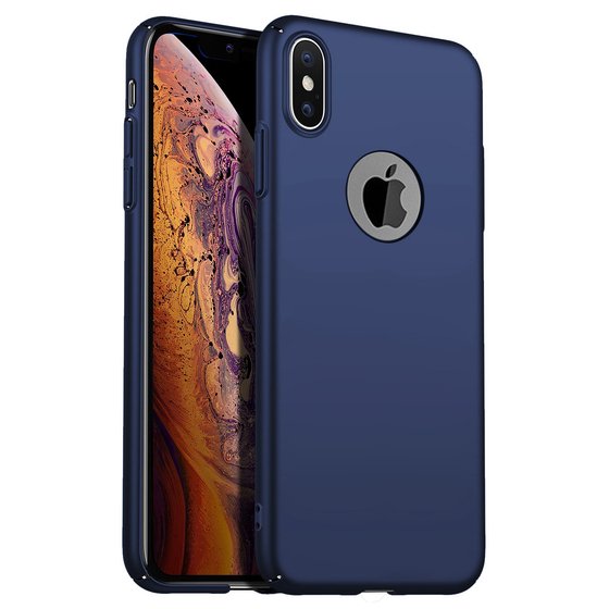 Microsonic Apple iPhone XS Max Kılıf Premium Slim Lacivert