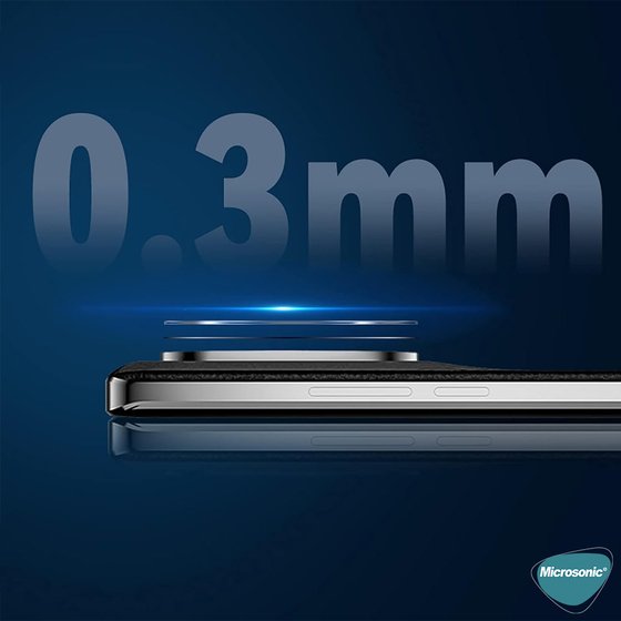 Microsonic Samsung Galaxy Z Fold 4 Kamera Lens Koruma Camı V2 Siyah