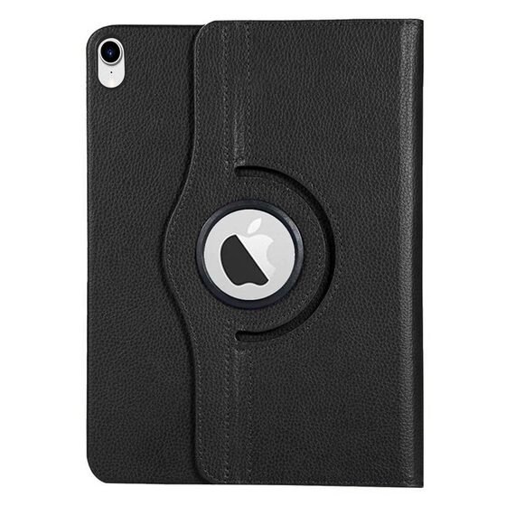 Microsonic Apple iPad Mini 7 Kılıf (A2993-A2995) 360 Rotating Stand Deri Siyah